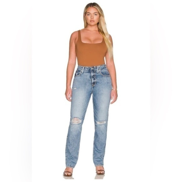 Good American Good '90s Icon in Indigo065 jeans size 10 NWT - Picture 1 of 7